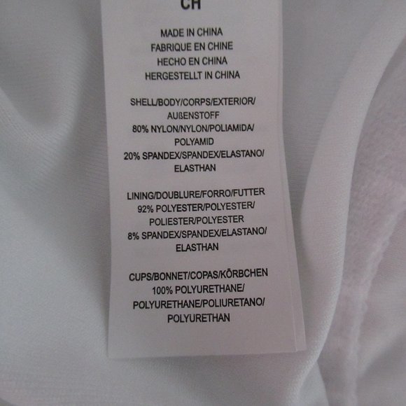 Kate Spade Eyelet Halter Underwire 1pc One Piece Swimsuit White NWT Small $195 - Picture 5 of 8